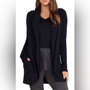 Barefoot Dreams Black Cozy Cardigan